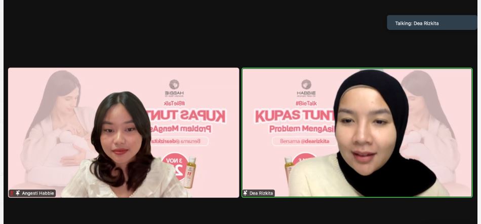 Belajar Berbagai Problem Ibu dan Anak Lewat Webinar ‘Kupas Tuntas MengASIhi’ Habbie